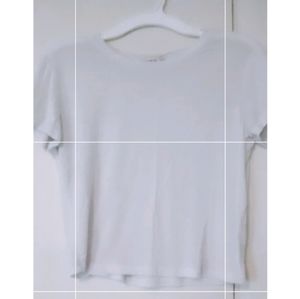 Super Soft White Cotton On Crop Top ❕